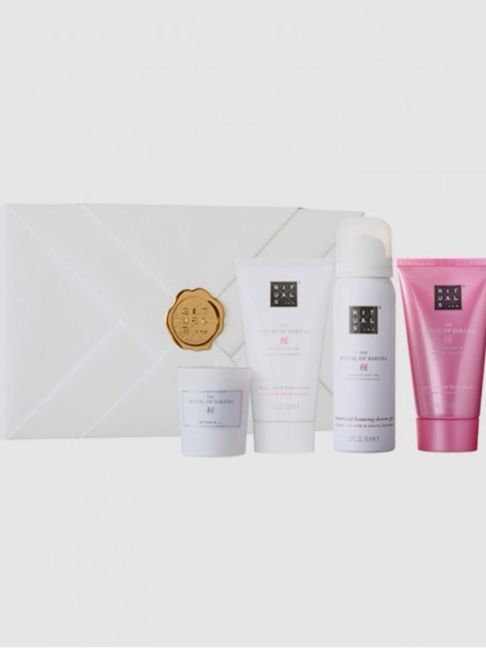 NWOT Rituals The Ritual of Sakura Small Gift Set - Rice Milk and Cherry Blossom